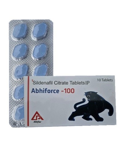 Abhiforce Sildenafil 100 mg 10 Tablet