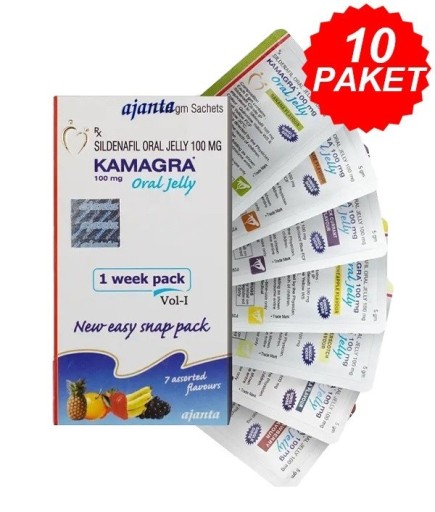 Kamagra Oral Jel Kırılmalı 10 Kutu